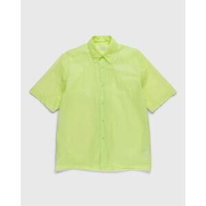 Dries Van Noten Clasen Shirt in Lime Men's Eur 54 US XL or XXL 44 46 Unisex PU